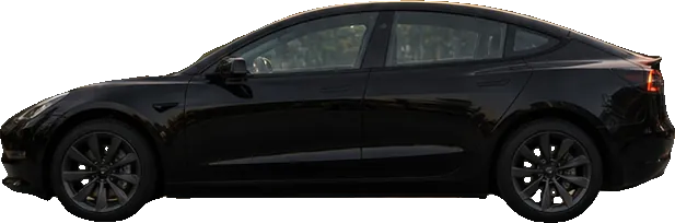 Tesla Model 3, illustrative vehicle view