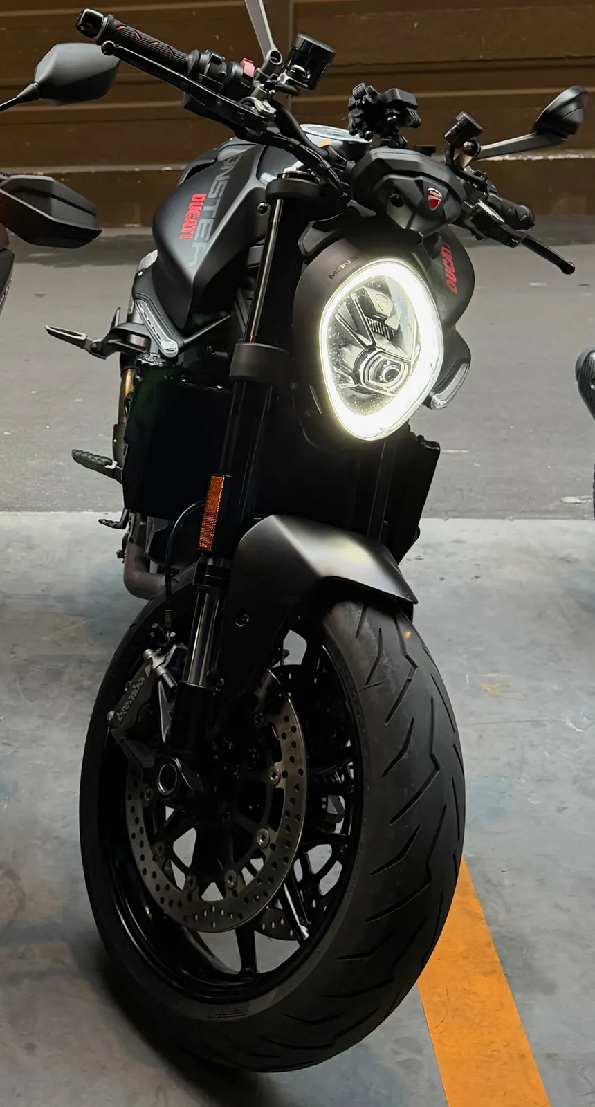 Ducati Monster, operator-supplied photograph